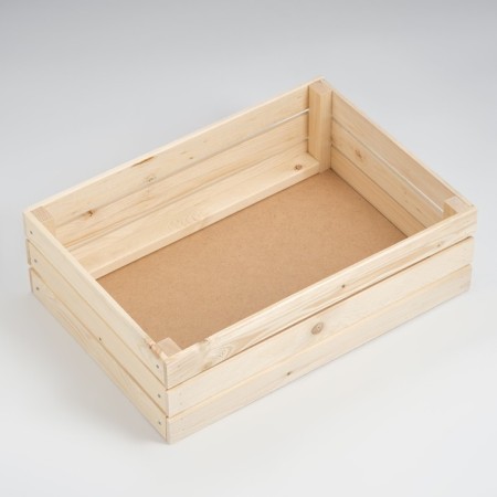 Box wooden for racks 50x35x15 cm-2