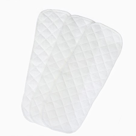 Set of reusable diapers "Zigzag" 3-15 kg, with inserts-12