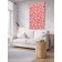 Decorative panel with photo printing "Leaflet with hearts", vertical, size 100x150 cm