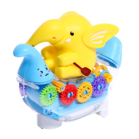 Musical Qatalka "Switching Elephant", sound effects, color mix-5