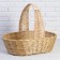 Product basket, 62 × 41 × 18/50 cm, manual weaving, willow