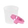 Cup-non-duplicate is a single 200 ml, Provence Calligrata, pastel mix
