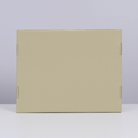 Gift folding box, packaging, "beige", 27 x 21 x 9 cm-6