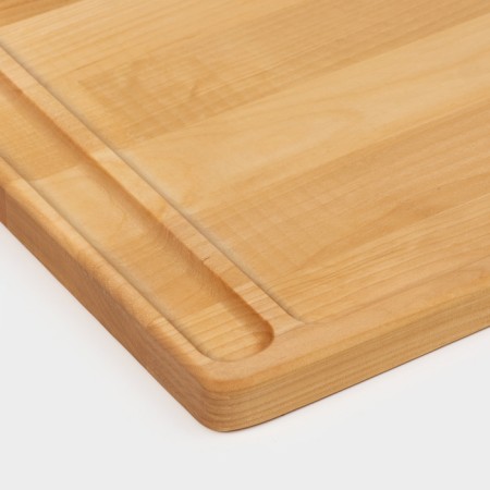 Board-board for feeding the steak ADELICA, 28 × 22 × 1.8 cm, birch-8