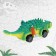 Set of inertial machines Dino, 4 pieces