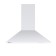 Kitchen hood Homsair Delta 60, 23 m 2, 3 modes, white