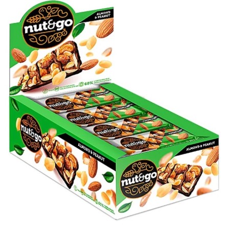 Batonchik "NUT & GO", almonds and peanuts, 36 g-1