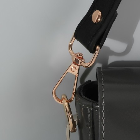 Handle for a bag, with carbines, 60 ± 1 cm × 2 cm, black color-4