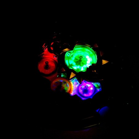SEX with gears, light and sound effects, vibration of the blade, works from batteries-7