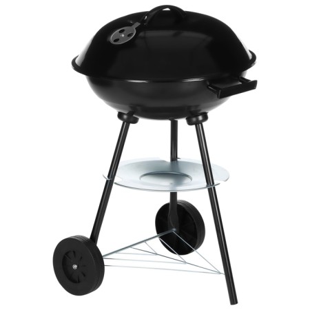 Barbecue with a lid, on wheels, d = 44 cm, h = 65 cm-3