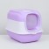 The toilet is closed with the upper hole, a scoop, a coal filter of 40 x 56 x 40 cm,