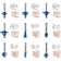Set of milling bison 28796-H30, profile, wood, 30 pcs.