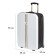 Suitcase Fusion FTS-1004, S, White