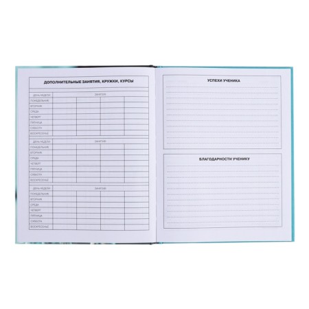Diary for grades 5-11, hard cover, Future, glossy lamination, block 60g/m2-7