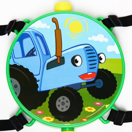 Tractor Water Pistol, Raw Balloon, Blue Tractor-6