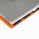 Deliciper of Leduced A5, 120 sheets on Firenze rings, artificial leather cover, block 70g/m2, gray block