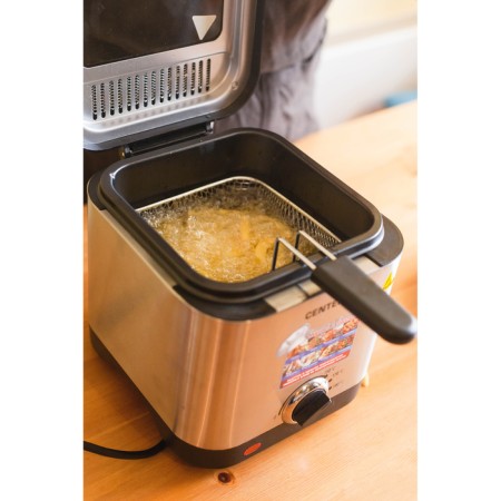 Fritable Center CT-1430, 900 W, 1.5 l, anti-stick bowl, silver-8