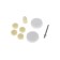 Polis circles Fit, felt, set of 7 pcs.