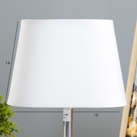 Harry Harry 1x15W E14 Silver/White 20x10x26.5cm Risalux-3