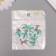 Decor for creativity metal, enamel "Sea horse in a light bulb" 2.8x1.6 cm