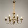 Milano chandelier 6he14 40W bronze 68x68x79 cm