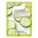 Fabric 3D Foodaholic mask with natural cucumber extract, 23 g