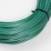 Artificial rattan is smooth 6 mm 100 m half a tub (green metallic)