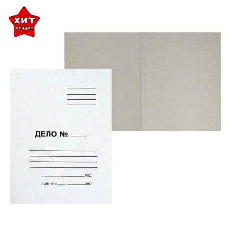 Calligrata “Case” folder, 300 g/m2, 200l, white, non-naughty
