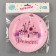 Paper plates "Happy Birthday" with a princess, 6 pcs.