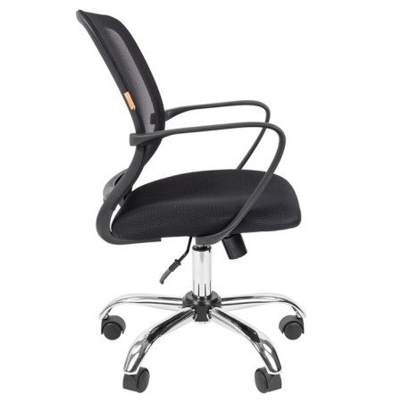 Office chair "Chairman" 698 TW-01 chrome, black-1