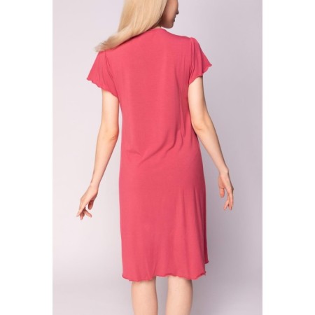 Night shirt "Kimberly", size m, color Bordeaux-4