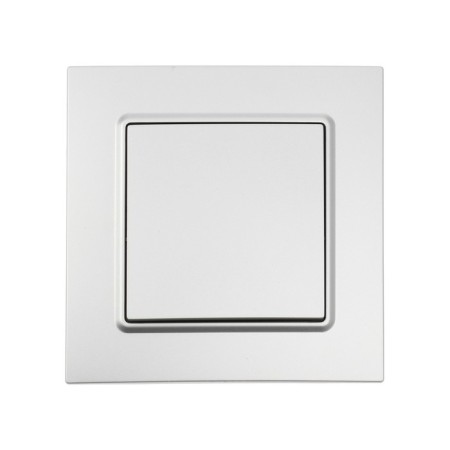 Tot Elegant switch, 10 a, 1 cl., Hidden, silver-2