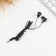 Set of headphones and holder "hot and rabbit", model VBT 1.26, 13.5 x 6 cm