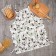 Apron Olives 60x70 cm, 100% cotton, mitch 164 g/m2