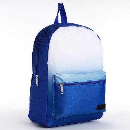 School textile school with a white gradient, 38x29x11 cm, blue color, lightning department-3