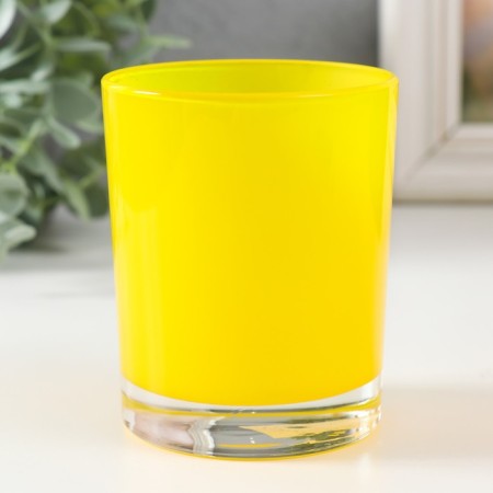 Yellow chandelier candlestick 9.5x7.5 cm, 250 ml-1