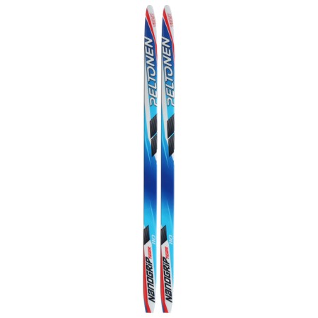 Plastic skis, 110 cm, with a notch, color mix-10