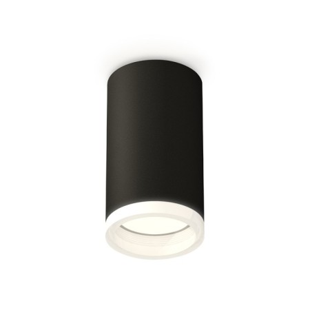 Ambrella Light overhead lamp, XS6323040, MR16 GU5.3 LED 10 watts, black sand, white matte
