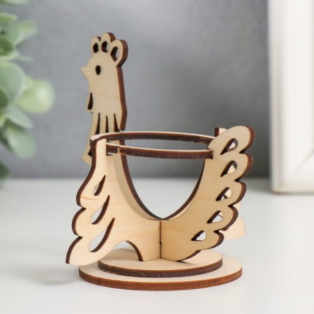 Easter stand "Chicken" 9.5x8.5x8.3 cm (set of 5 parts)-4