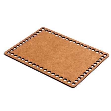 Bottom for knitting, rectangle - 20 × 15 cm, hdf 3 mm-4