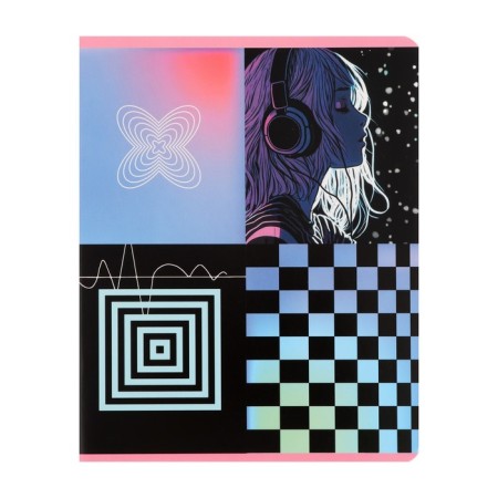 Notebook of 48 sheets in the BG line "Girls", covered Cardboard, mix-5