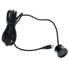 Parktronika sensor, landing d 22 mm, wire 230 cm. Black