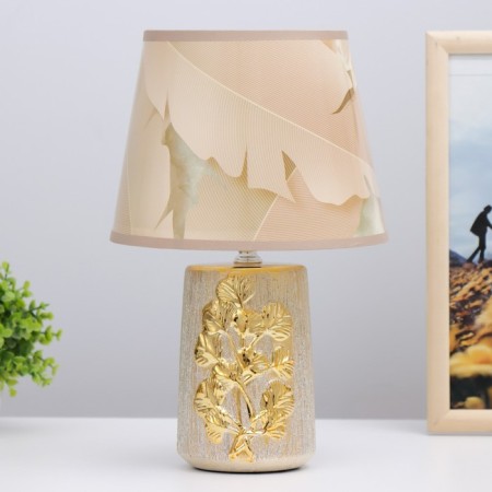 Lavra table lamp E14 40W Beige 20x20x32 cm Risalux