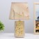 Lavra table lamp E14 40W Beige 20x20x32 cm Risalux