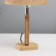 Table lamp with a photo frame 7.5x11.5cm (acrylic on magnets) 20x20x35cm