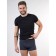 Men's panties, size 48, dark blue, black, 3 pcs
