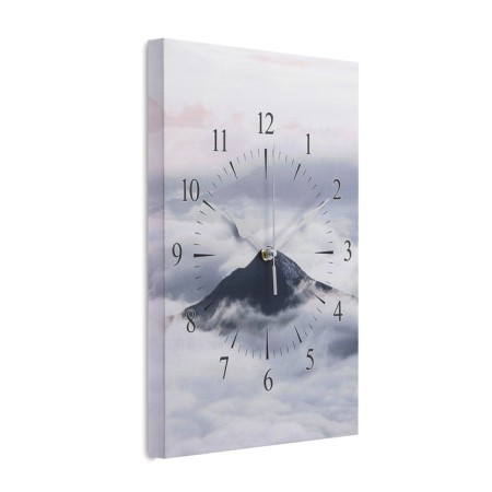Carty watches are wall-mounted, interior "mountains in the clouds", 30 x 40 cm, on canvas, silent-2