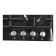 Hon surface NordFrost HS 6041 b, gas, 4 burners, black