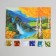 Application with sequins with an adhesive layer "Autumn landscape", 30 × 45 cm