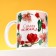 Gift set "since March 8": tea assortment (5 tastes x 4 pcs.), Mug 300 ml.